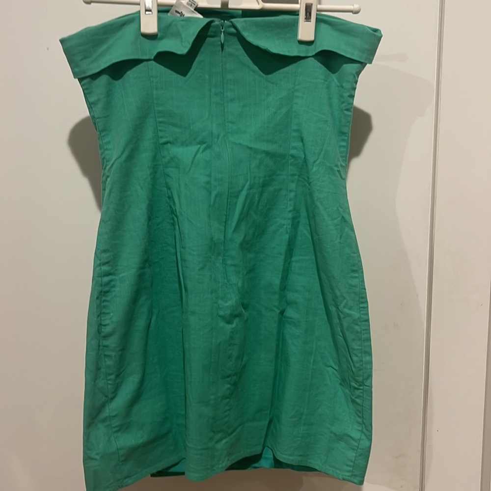 Green Micro Mini Dress - Picture 2 of 2